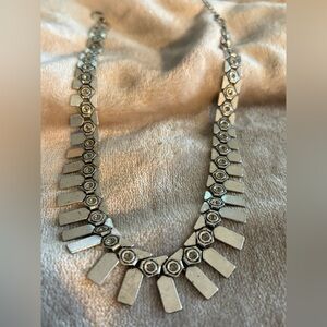 Premier Designs Silver Statement Necklace
